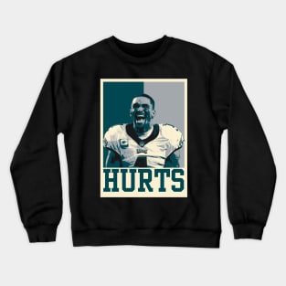 Jalen Hurts Pop Art Style Crewneck Sweatshirt